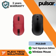 Flexi tech Pulsar TenZ Signature Edition Wireless Mouse - Black / Red Symmetrical/18H/47g/XS-1/8K
