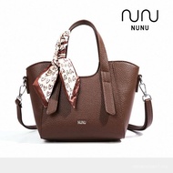 NUNU Alice Bag - Women Fashion Crossbody Bag Handbag PU Leather Free Ribbon Women's Handbag PU Leath