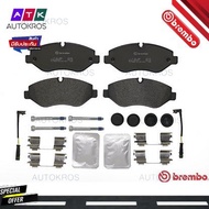 ผ้าดิสเบรคหน้า BENZ Sprinter 35 906 907 910 2006-2018 VITO W639 W447 109-124CDI 2003-2014-2019 P50 0