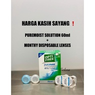 Price Of Love PUREMOIST SOLUTION 60ML + MONTHLY DISPOSABLE LENSES