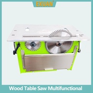 Electric Dust-Free Composite Wood Table Saw Multifunctional Woodworking Sliding Table Saw Integrated Precision Cut Saw