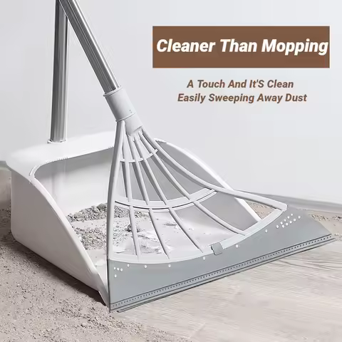 Silicone Magic Broom Mop Household Floor Cleaning Squeegee Wiper Bathroom Toilet Water Sweeper High 