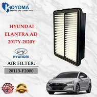 HYUNDAI ELANTRA AD 2017y- 2020y AIR FILTER 28113-F2000