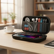 Travel Carrying Case for Nintendo Switch OLED, Gamepad Shockproof Storage Bag for NS2  Beg Simpanan 