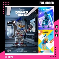 少量預訂再開！全新未開封 Disney x MGL TOYS POP SUNDAY 宇航員唐老鴨 Astronaut Donald Duck / 木雕家 唐老鴨 Donald Duck (電鍍色/原色