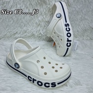 รองเท้าเด็ก Crocs kids Bayaband Clog(Buy 1 pairs get 2 Jibbit Free) (C8---- J3) รองเท้ารัดส้น สินค้า