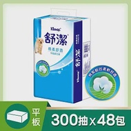 舒潔平版衛生紙300張(6包x8串)