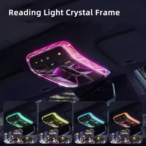 For Mercedes E C GLC S class crystal reading light frame EQE500 EQS CLE interior atmosphere light mo