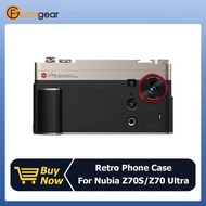 Fotorgear Retro Case for Nubia Z70S Ultra Z70 Ultra Bluetooth Photography Kit with Cold Shoe T-mount