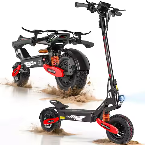 GT06 Electric Scooter for Adult 48V23.4AH 28MPH 40Miles Fast Off-road E-Scooter