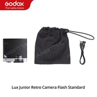 Godox Lux Junior Camera Flash GN12 6000K ± 200K 7ระดับแฟลช Speedlite Trigger สำหรับกล้อง Canon Nikon