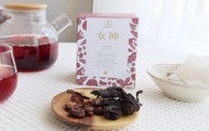 【樂木集365喝護飲 - 女神｜漢方茶 10入】青春美麗 無咖啡因的天然保養（洛神+山楂+甘草）