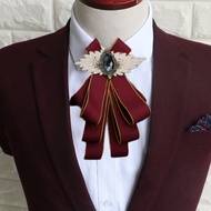 Groomsmen Accessories Bow Tie Collar Flower Wedding Bow Tie Dress Shirt Accessories Men's Formal Neckwear