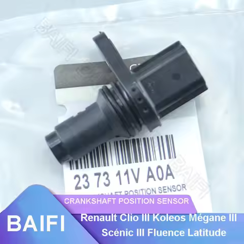 New CRANKSHAFT POSITION SENSOR 237311VA0A 23731-1VA0A For Renault Clio III Koleos Mégane III Scénic 