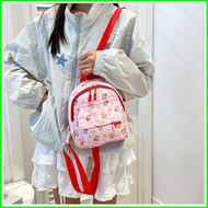 YB2 Japanese style ladies printed small backpack daily casual all-match mobile phone bag BY2