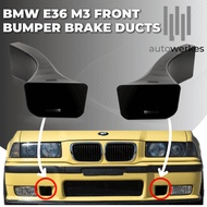 BMW E36 M3 Front Bumper Brake Ducts
