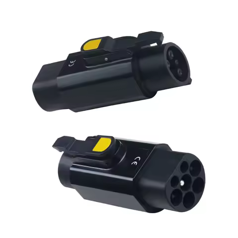 SUSUTOO EV Charger Adapter Type2 to Type1 Adapter IEC62196 to SAE-J1772 AC Charger Adapter 32A 1Phas