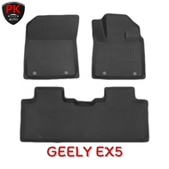 GEELY EX5 พรมปูพื้นรถยนต์ 3D พรมปูพื้นรถยนต์เข้ารูป พรมปูพื้น XPE สำหรับ GEELY EX5
