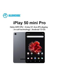 Alldocube Iplay 50 Mini Pro全球版平板電腦 Helio G99 處理器| 8.4英寸/21.3厘米 Ips 顯示屏 1920*1200 分辨率 | In-cell 技術| Android 13操作系統 G57 Mc2 显卡 5000毫安电池 18w Pd快速充电 雙頻 Wifi 藍牙5.2 Gps+北斗