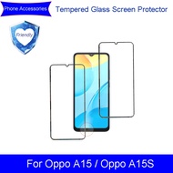 Phone Tempered Glass Screen Protector For Oppo A15  / Oppo A15S  Accessory Parts.