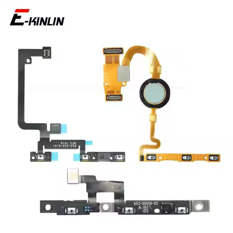 Switch Power ON OFF Key Mute Silent Volume Button Ribbon Flex Cable For Google Pixel 2 3 3a 4 XL 5 5