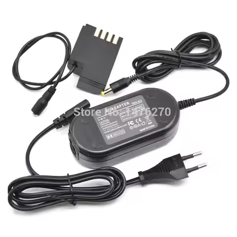 DMW-AC8 AC Power Adapter+DCC12 DC Coupler DMW-BLF19 Dummy Battery For Panasonic DMC-GH3 GH3K GH4 GH4