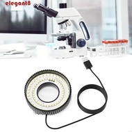 ELEGANT Microscope LED Light, White LED Bottom Lighting Microscope Lamp, Fill Light USB Powered Adju