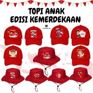MERAH 17 August Indonesian Independence Day Hats for Children and Adults, Indonesian Independence Da