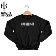 Crewneck Sweater Madridista REAL MADRID-Crewneck Sweater Men's Crewneck Sweater Women's Sweater