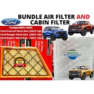 Ford Bundle Filters (Aircon & Engine) for Ford Ranger Next-Gen, Everest Next-Gen, Raptor Next-Gen