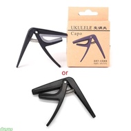 dusur Professional Ukulele Capo 4 Strings Guitar Capos Single-handed Quick Change