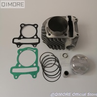 4V 63mm Big Bore Cylinder Kit (4-valve Piston) for Scooter ATV 152QMI 1P52QMI 157QMJ 1P57QMJ GY6 125
