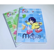 Premium maple 4-square notebook 48/80 pages