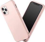 RHINOSHIELD Case Compatible with [iPhone 11 Pro] | SolidSuit - Shock Absorbent Slim Design Protective Cover with Premium Matte Finish 3.5M / 11ft Drop Protection - Blush Pink