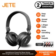 Headset Headphone JETE Powerfullbass - Garansi 2 Tahun