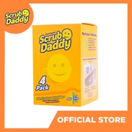 Scrub Daddy FlexTexture Scrubber YELLOW Sponge 4 pack Value Pack (4 pcs/pack)