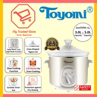 Toyomi Electric Slow Cooker W Ceramic Pot SC 3003 3.0L | SC 5005 5.0L