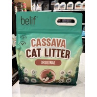 BELIF PASIR KUCING CASSAVA CAT LITTER 2.5KG
