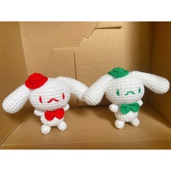 Decorative wool keychain, Cinnamoroll keychain