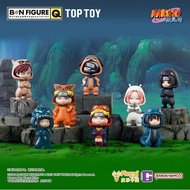 Bandai Naruto Doll Clothes Naruto Sasuke Kakashi I Love Luo Uchiha Itachi Merchandise Mystery Box Fi