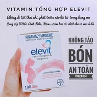 COMBO BẦU ÚC - BỘ TỨ Vitamin Úc - ELEVIT bầu CANXI bầu Ostelin DHA bầu Bioisland SẮT bầu Blackmores