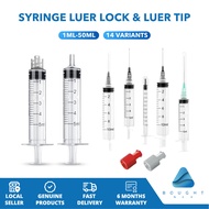 Syringe Luer Lock & Luer Tip 1ml-50ml / Syringe Cap  - Sterile, Medical-Grade, Non-Toxic Materials