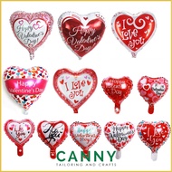 18 inch /10 inch Foil Balloon I Love You / Happy Valentines Day / Gift Balloon Bouquet Deco Belon Fo