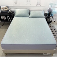 Protective Cover Mattress Sheet-like Bed Three-piece Set Warranty New Style Bed Silk Cover Ice Cover