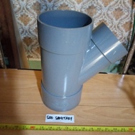 Tee 45 D 5 x 4" Inch PVC Rucika - Tee Y Branch