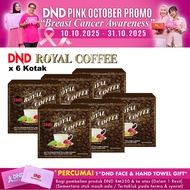 DND Royal Coffee + Sacha Inchi, Lingzhi & Ginseng (6 Kotak)