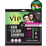 VIP Hair Colour Shampoo Black 20ml