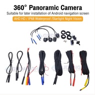 360 Parking Reverse Camera Car Moving Camera AHD 360 1080P 3D HU Android