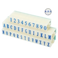 Rubber Stamp English Alphabet Letters Plastic Stamp For Diy Craft