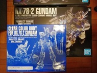 PGU RX-78-2 GUNDAN 連 透明甲 共二盒 現貨
